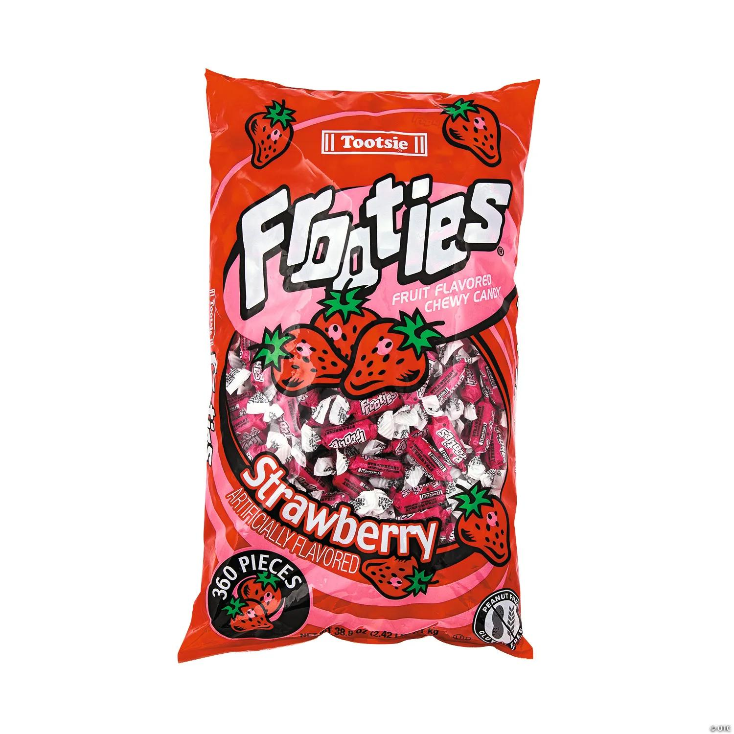 Strawberry Tootsie Roll Frooties Candy BIG 360 Pieces